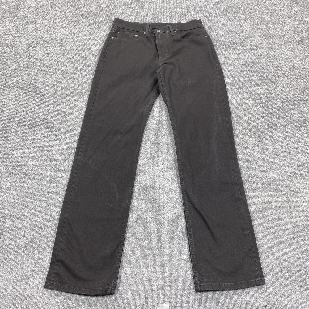 Rustler‎ Jeans Mens 32x31 Black Straight Regular Fit Charcoal Wash 87619JB